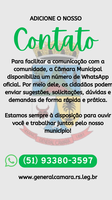 A Câmara Municipal agora tem WhatsApp!