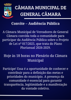 Convite – Audiência Pública