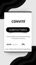 Convite  -  Audiência Pública