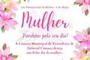 Dia Internacional da Mulher. 08/03/2024 