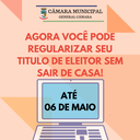 Cidadão poderá regularizar a situação perante a Justiça Eleitoral sem sair de casa.