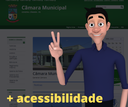 Portal da Câmara amplia acessibilidade e passa a oferecer conteúdo em Libras.