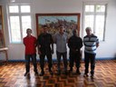 Presidente da Câmara Visita Diretor do Arsenal de Guerra