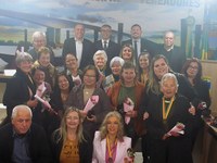 Reconhecimento e Homenagem às mulheres destaque do nosso Município. 