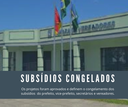 Vereadores aprovam congelamento dos subsídios para a próxima legislatura- prefeito, vice-prefeito, secretários e vereadores.