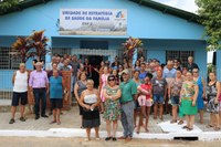 Vereadores prestigiaram ato de inauguração de Unidade de Saúde.