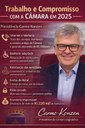 Trabalho, compromisso e transição responsável na Câmara em 2025