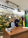 Transmissão de cargo: Carmo Konzen é Prefeito interino; Maikynho preside a Câmara